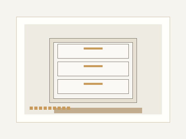 [SB-BASE-3DRW] Base Cabinet · 3-Drawer Stack (12 in, Contractor Series, White Melamine, Thermofoil Slab — White, White, None, Standard, Bar Pull, Framed (Traditional), Full Overlay, Maple (Hard), Polished Nickel, Square (Modern), Dovetail Solid Hardwood)